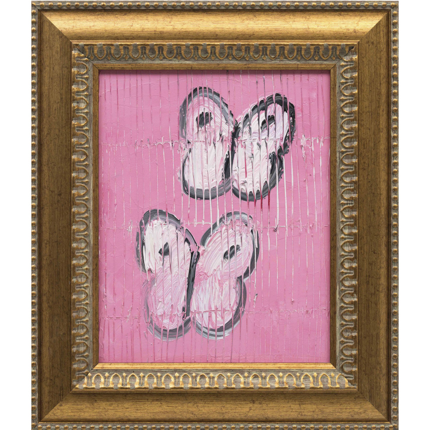 Pink Flutter | 10" x 8", 14.5" x 12.5" Framed