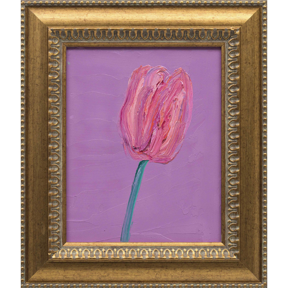 Pink Tulip | 10" x 8", 14.5" x 12.5" Framed