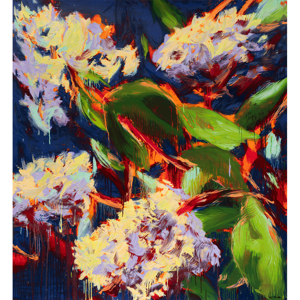 August Evening | 60" x 54"