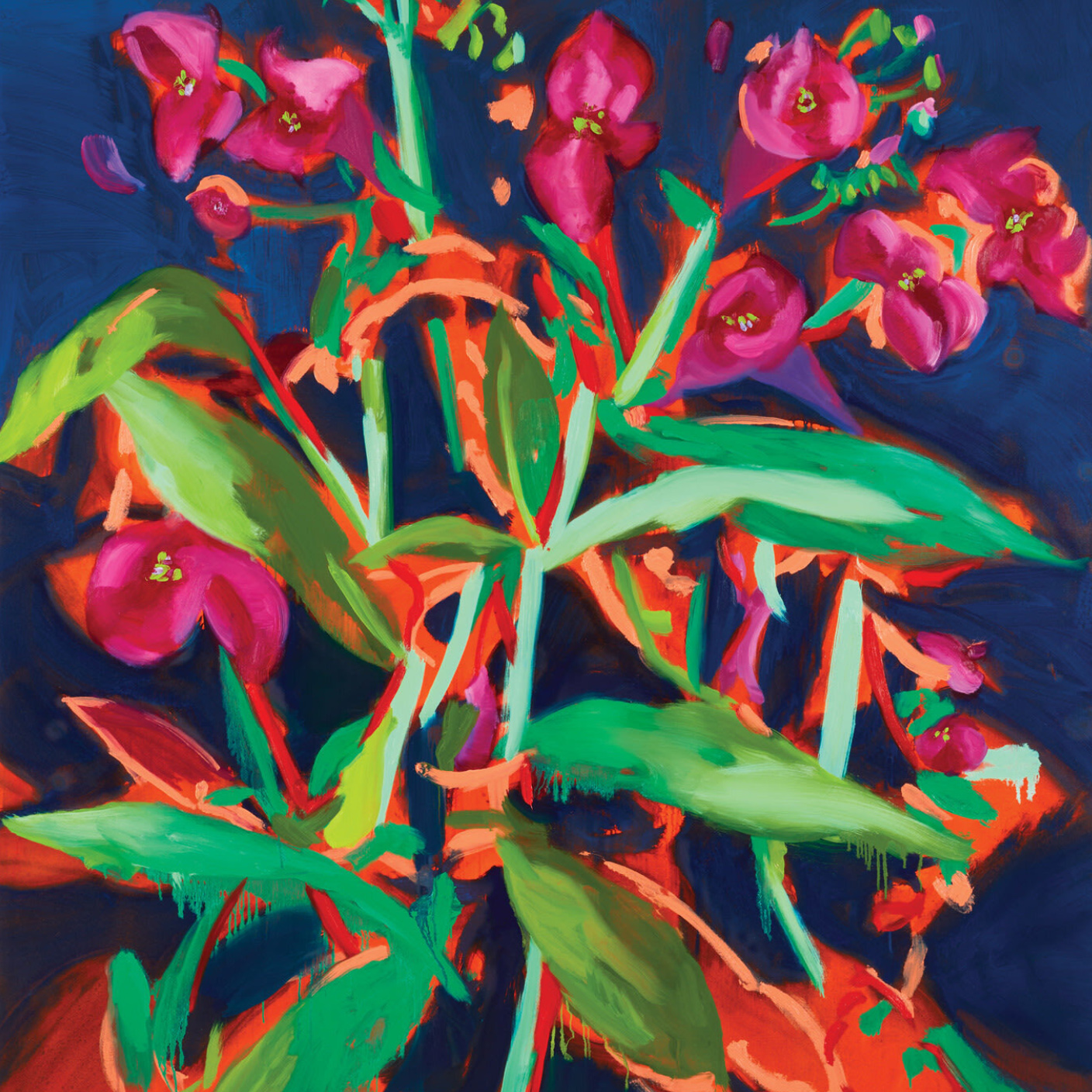 Himalayan Balsam | 42" × 36"