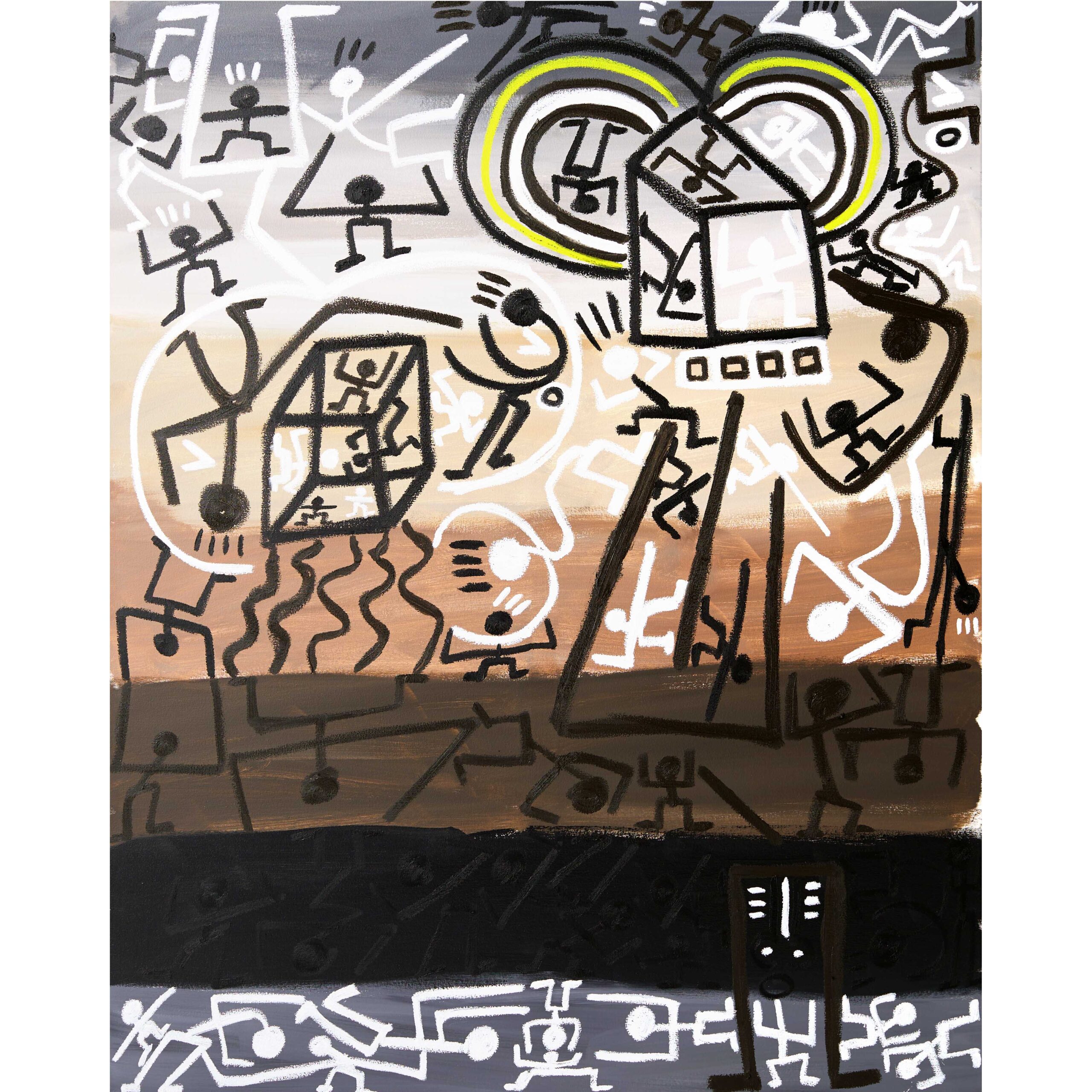 Orkheisthai | 60" x 48"