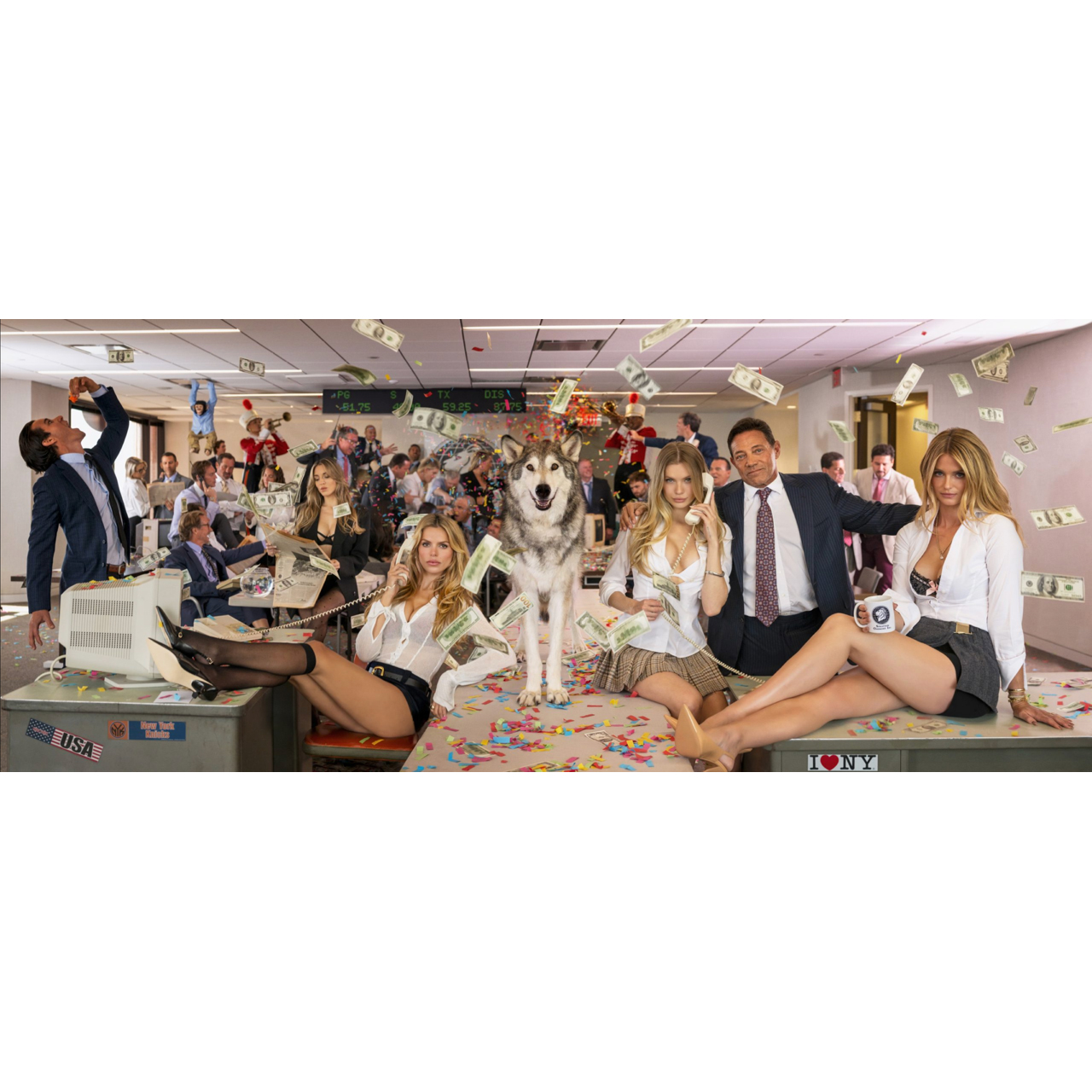 Stratton Oakmont (Colour) | Standard 32" x 77", 47" x 92" Framed