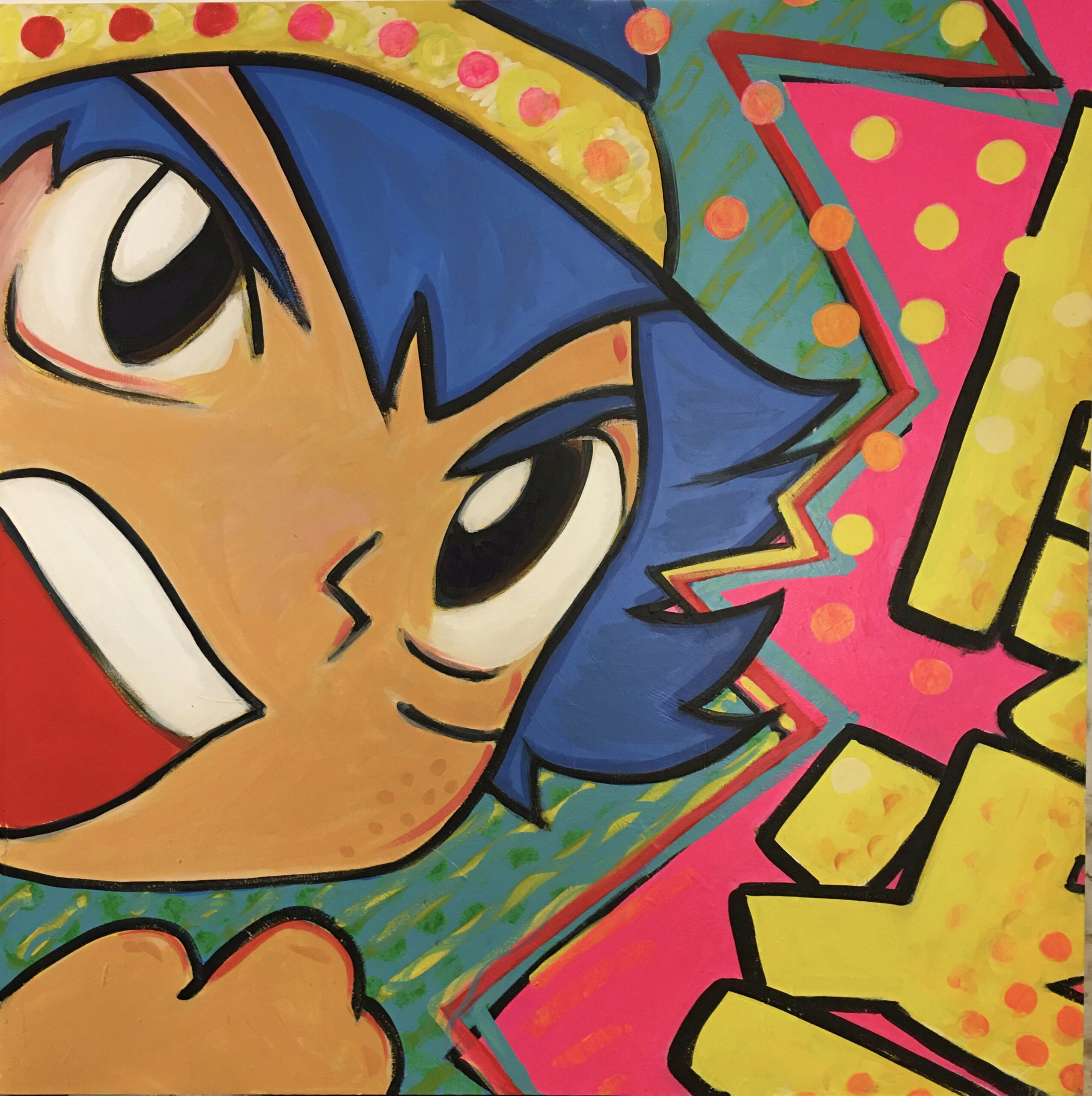 We Come In Peace | 48" x 48"