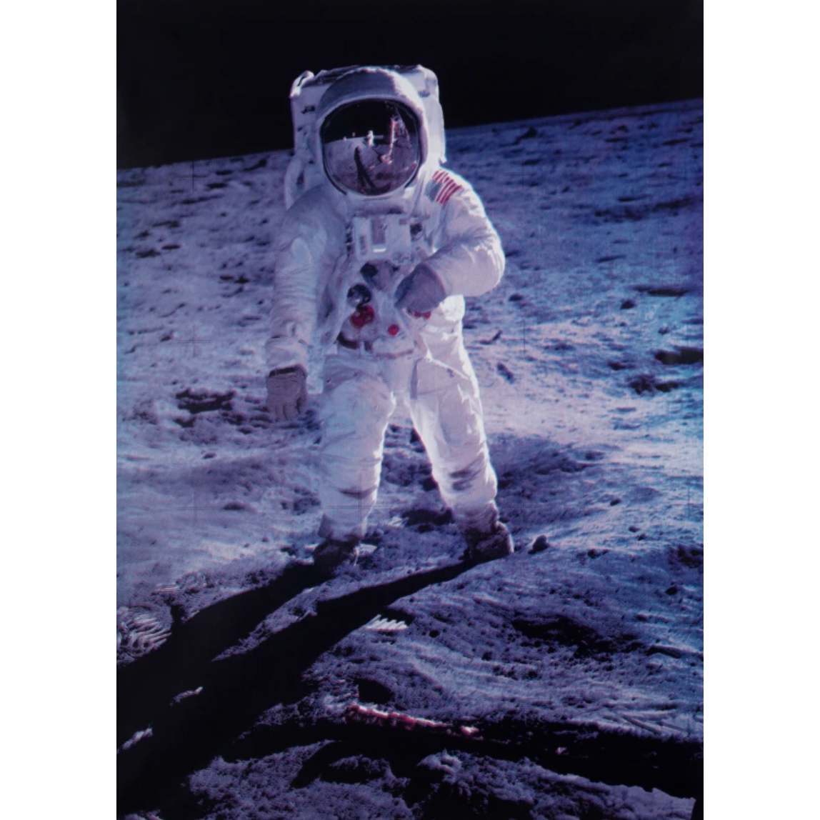 Man on the Moon #5 (Non Diamond Dust) Mister Andy Kaufmans Gone Wrestling | 76" x 55"