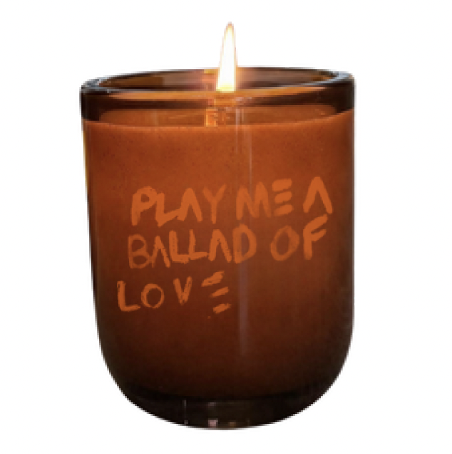 Play Me A Ballad of Love Candle