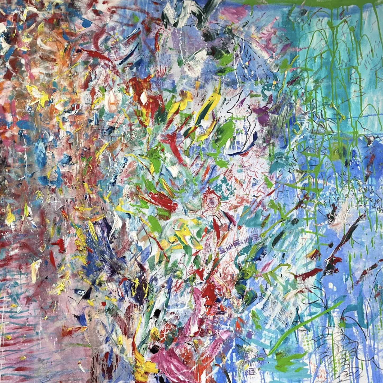 Cleo's Garden | 47.25" x 47.25"